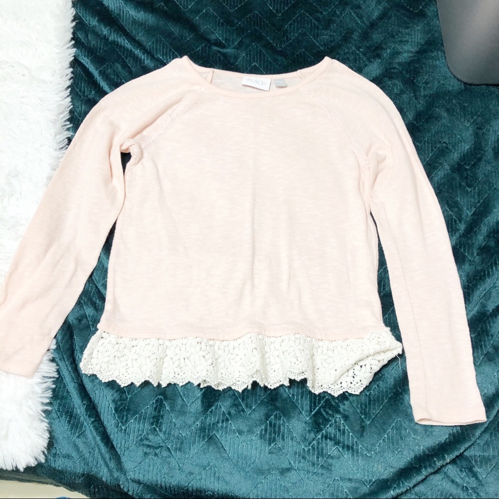 Place Layered Look Sweater L
